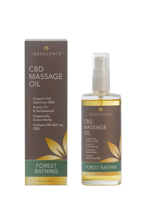 CBD Massage Oil - Forest Bathing 4oz