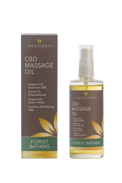 CBD Massage Oil - Forest Bathing 4oz