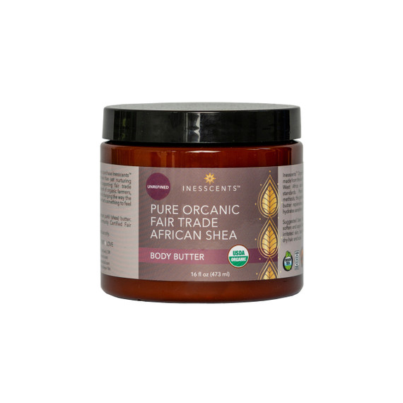 Pure Organic Fair Trade African Shea Butter Tub 16oz. Pure Organic Fair Trade African Shea Butter Tub 16oz.